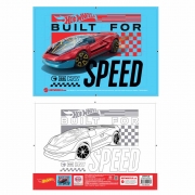 จิ๊กซอว์ Hot Wheels 54 ชิ้น Built for Speed